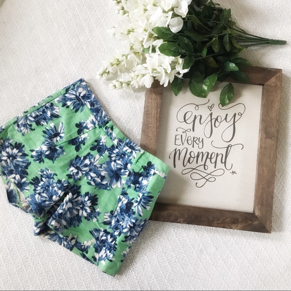 J. Crew Floral Tap Shorts - Picture 2 of 7